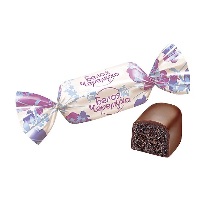 Bomboane glazurate praline Belaya cheremukha