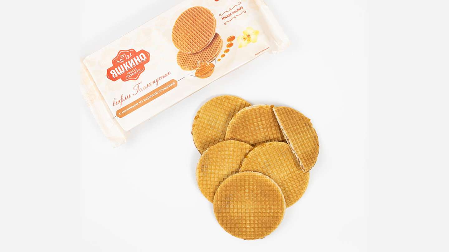 Vafe olandeze cu lapte condensat Yaşkino