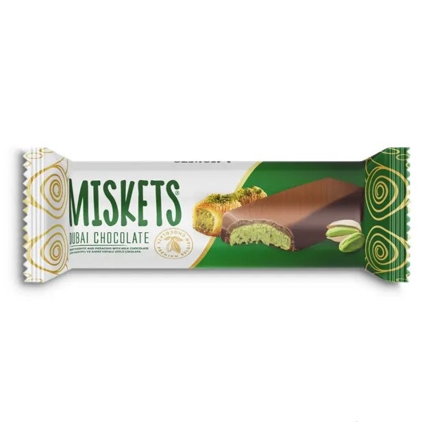 Ciocolată cu lapte "DUBAI CHOCOLATE" 25GR