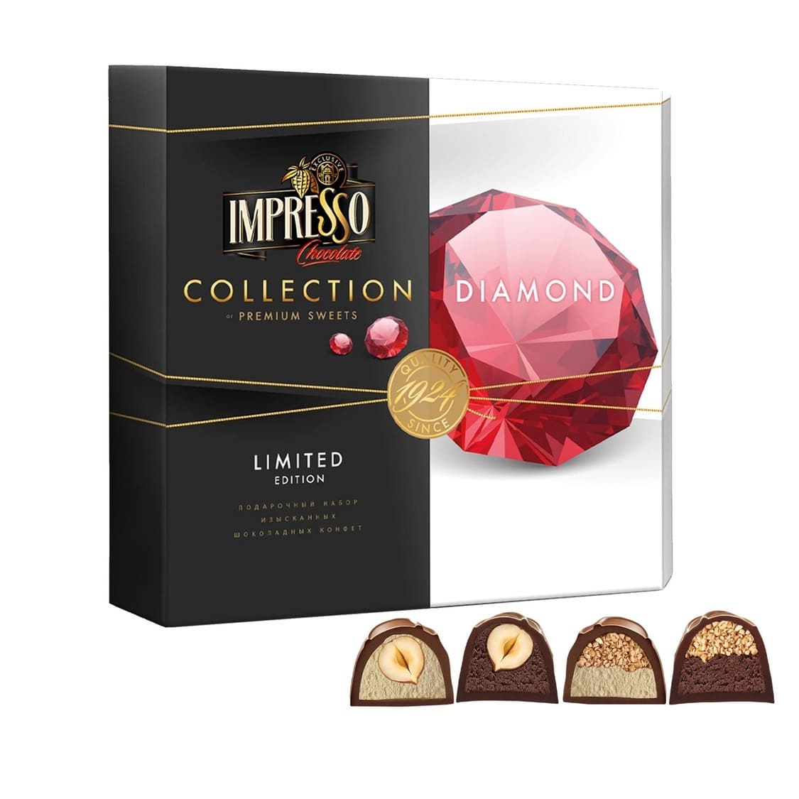 Bomboane de ciocolată IMPRESSO 282GR