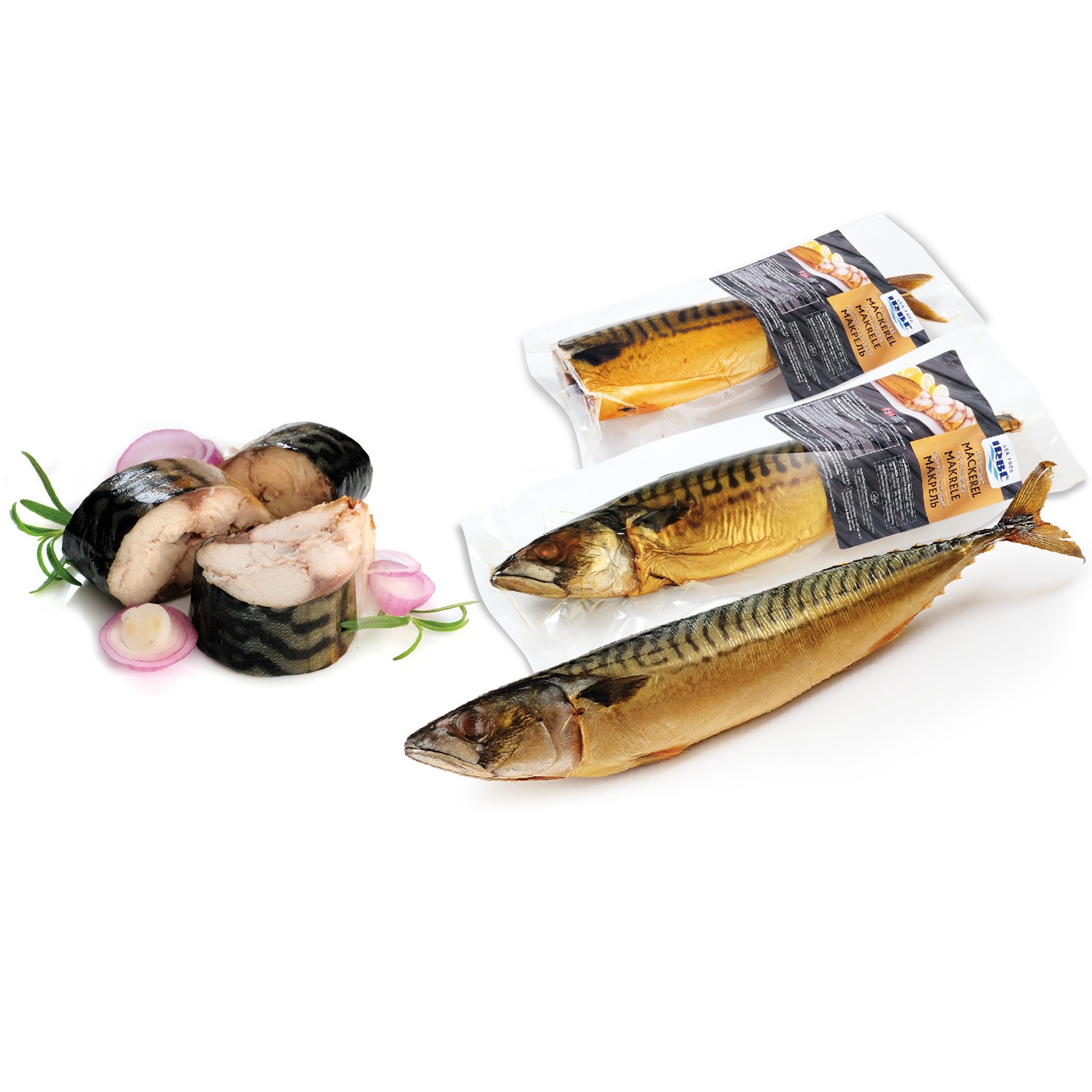 Macrou de atlantic afumat la cald /KG IRBE