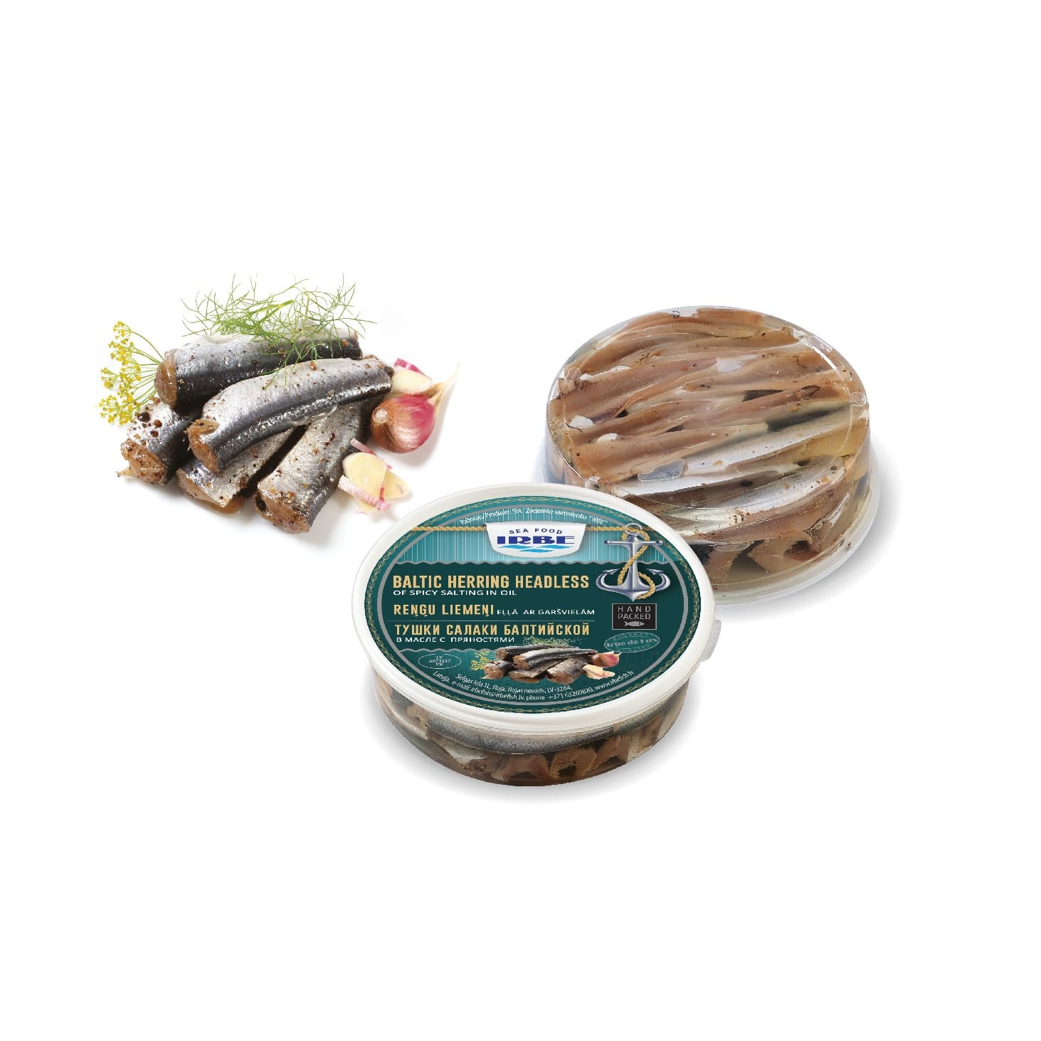 File de salaka (hering baltic) în ulei 150GR