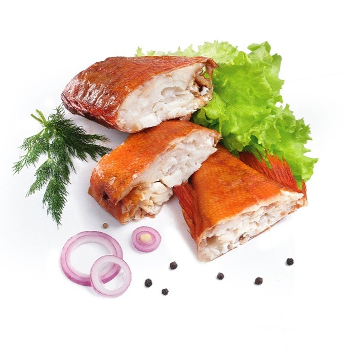 Biban de mare afumat la cald /kg IRBE