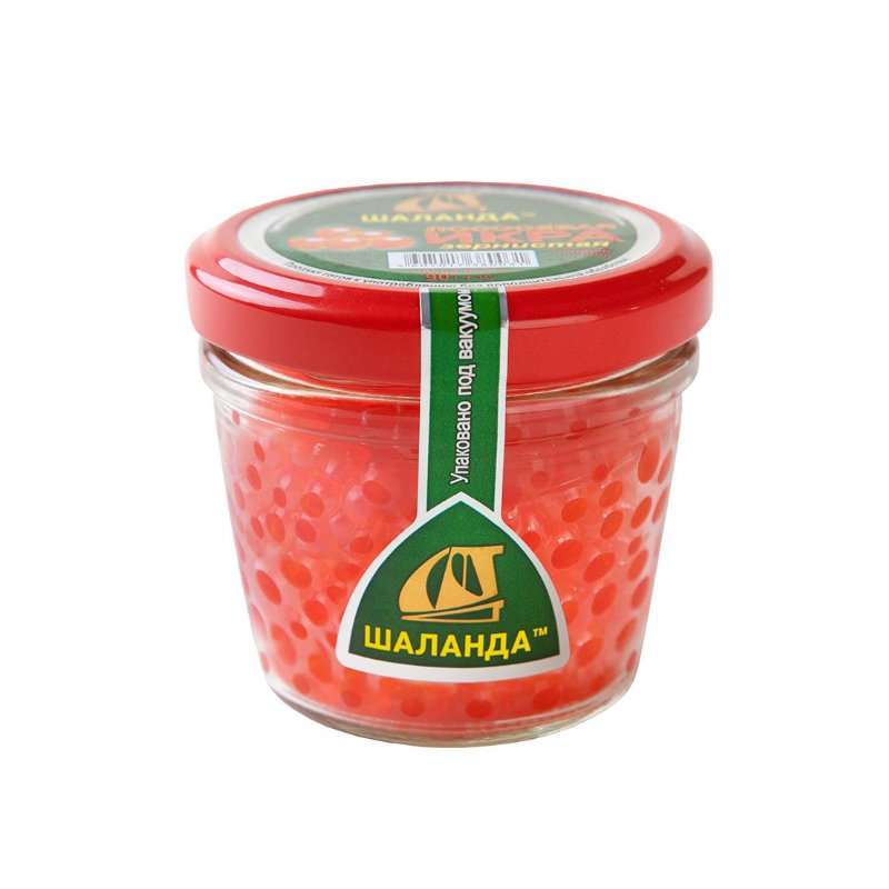 Caviar de somon "SHALANDA" 90GR (sticlă)