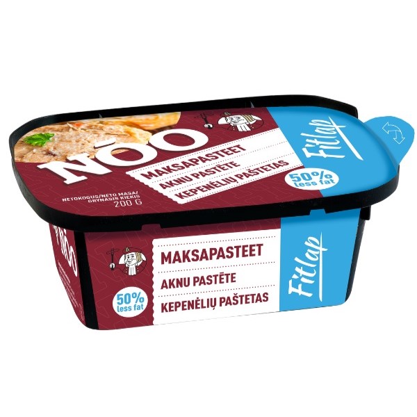 Pate de ficat de pui și porc 200GR