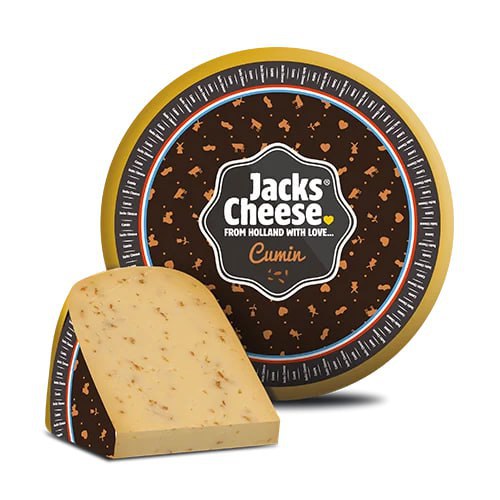 Cașcaval Gouda cu chimen Jacks Cheese 200GR