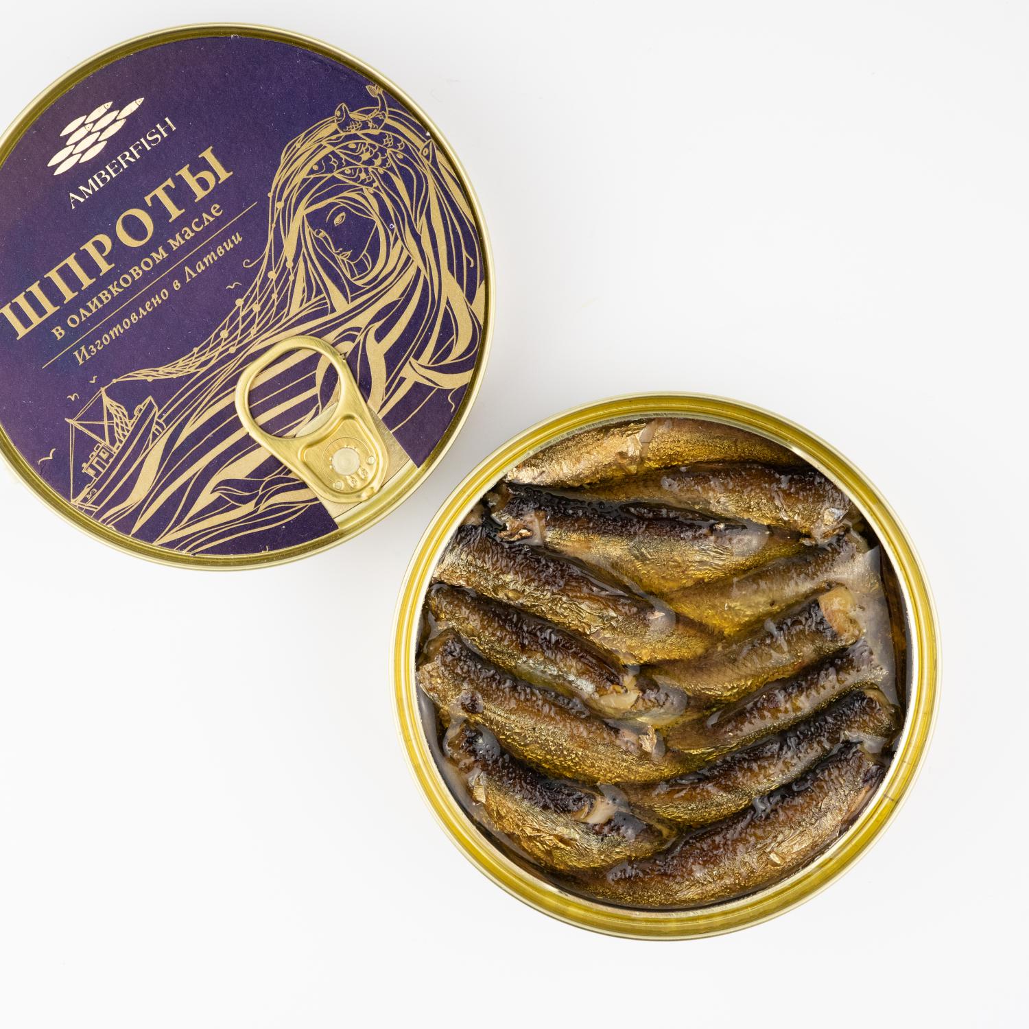 Sprot in ulei de masline amb 