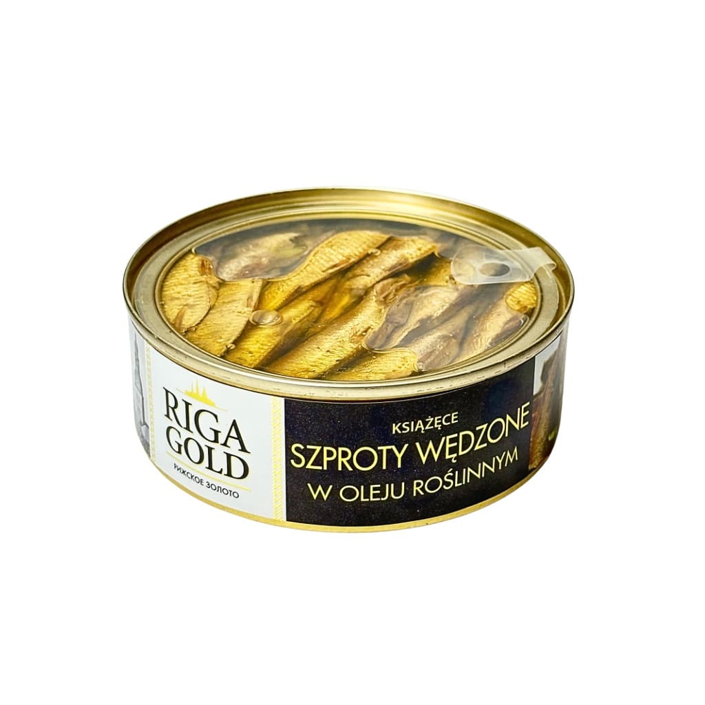 Șprot în ulei 240GR Riga Gold