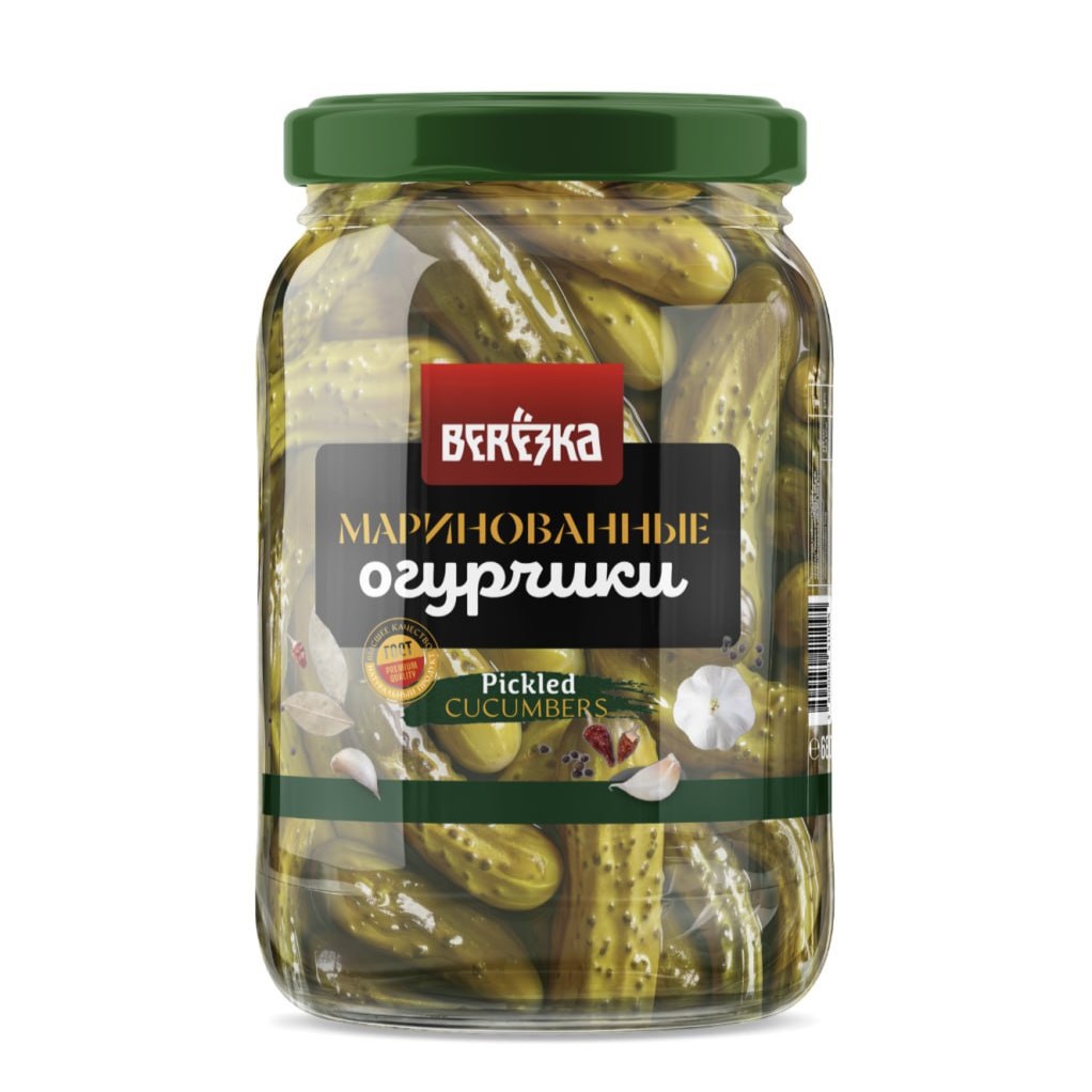 Castraveți sterilizați 680GR BEREZKA