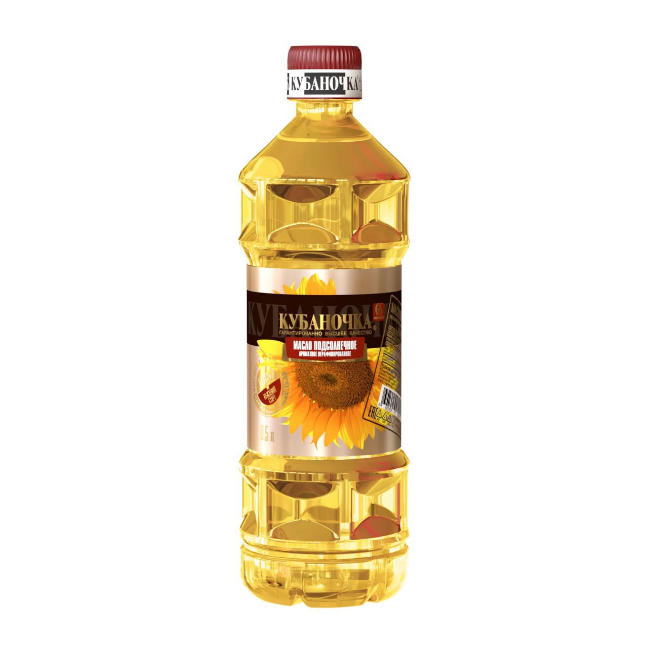 Ulei de floarea soarelui nerafinat 0,5L