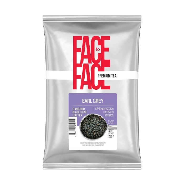 Ceai negru FACE TO FACE "EARL GREY" 250GR