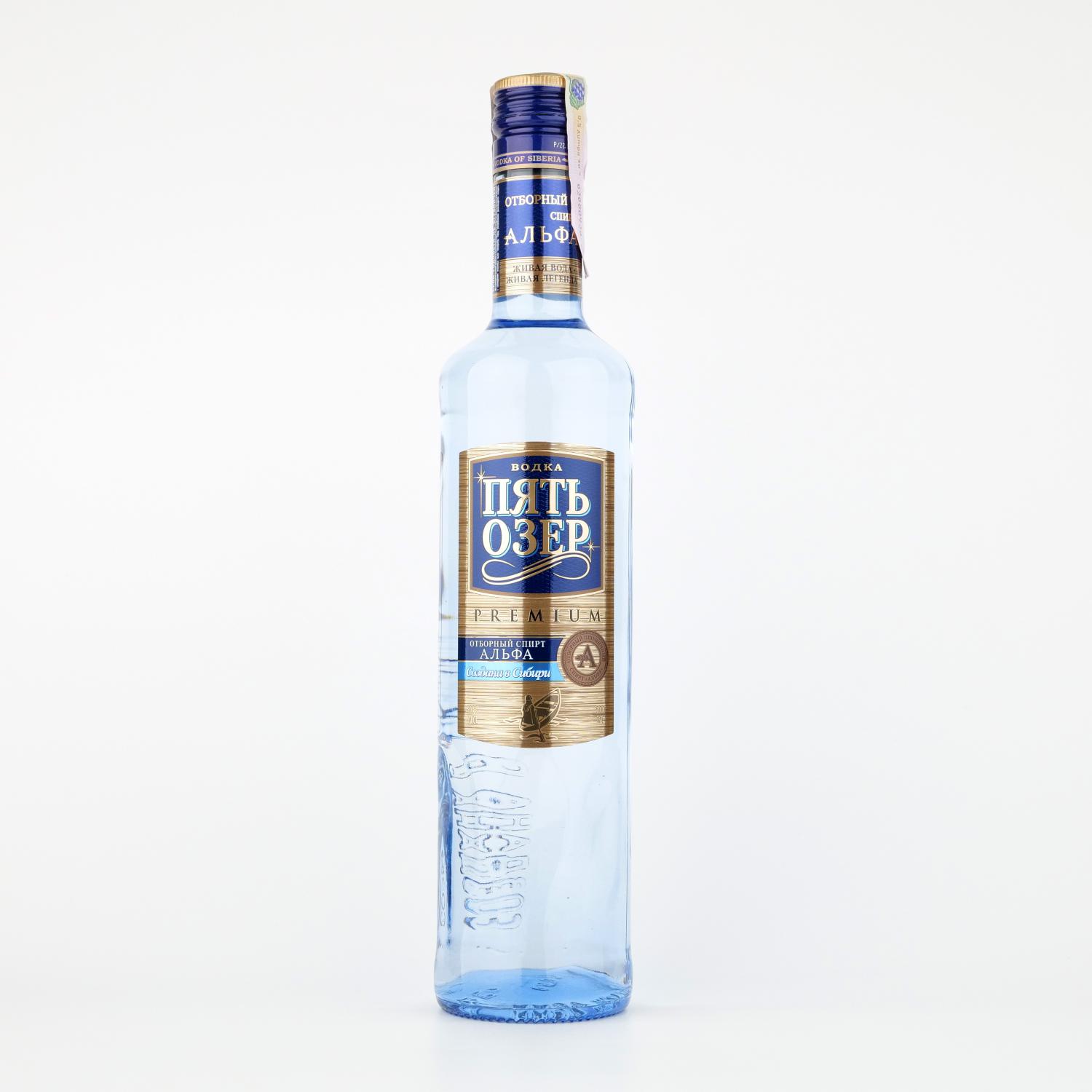 Vodka pyat ozer premium 