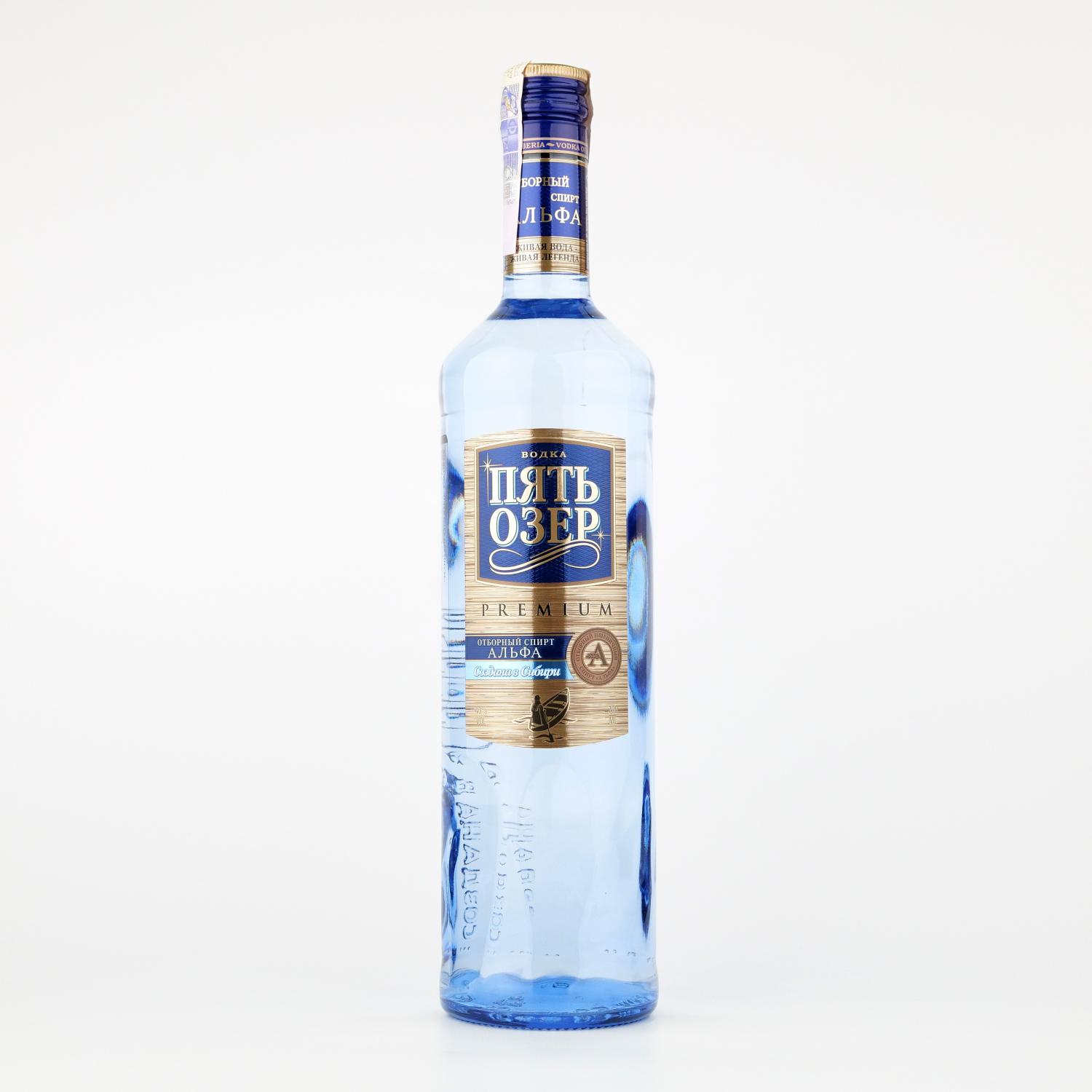 Vodka pyat ozer premium 