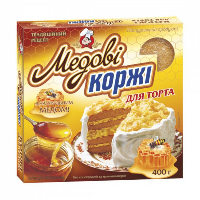 Blat de tort cu miere 400GR VAKULIN