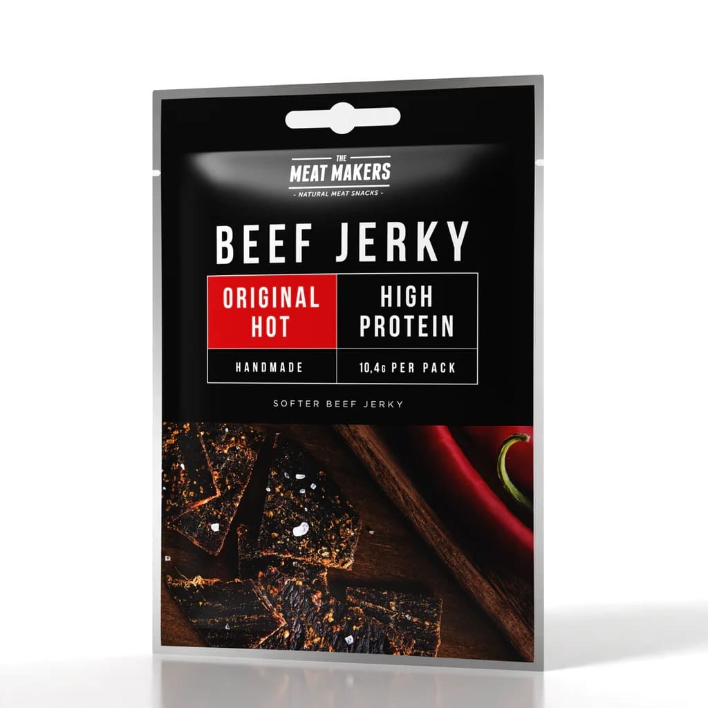 Jerky de vită original hot 25GR