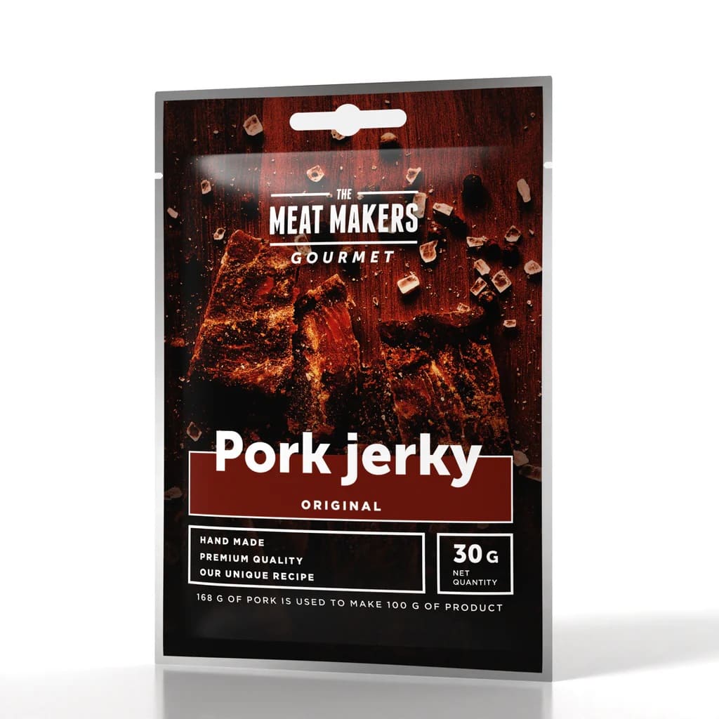 Jerky de porc gourmet original 30GR