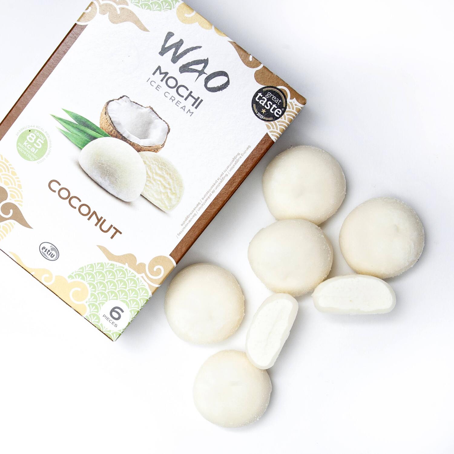 ÎNGHEȚATĂ WAO COCONUT MOCHI